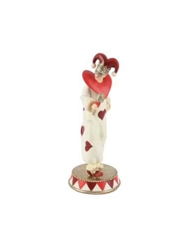 Figura decorativa Niño Blanco 22.7 cm | Elegancia minimalista para hogar