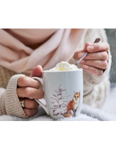 Taza de Porcelana con Animales | Diseño Original y Funcional - Endanea Garden 2