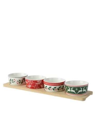 Set de recipientes de porcelana elegante y funcional  Endanea Garden