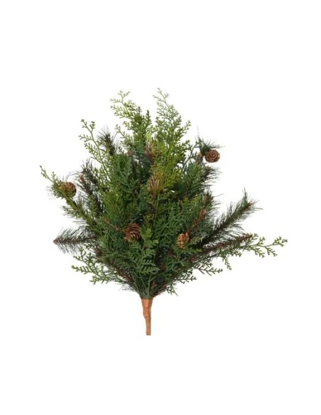 Rama de Ciprés Decorativa Verde D20xH50cm | Estilo Natural para Interiores
