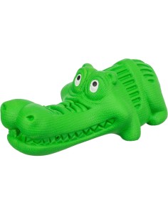 Snack Cocodrilo 18 cm Verde Juguete para Perros Resistente y Seguro