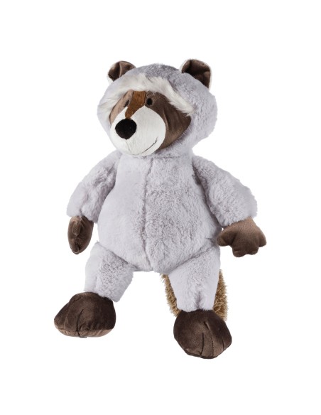 Mapache de Peluche 54 cm con Sonido Original Juguete para Perros