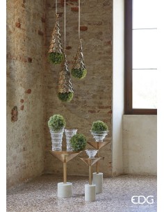 Jarrón Strati H26xD18xC5 Natural Estilo Orgánico para Decoración Moderna 2