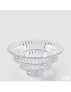 Jarrón Strati Ciotola H13xD26xC5 Natural Decoración Estilo Orgánico