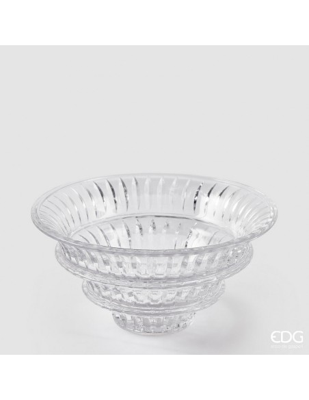 Jarrón Strati Ciotola H13xD26xC5 Natural Decoración Estilo Orgánico