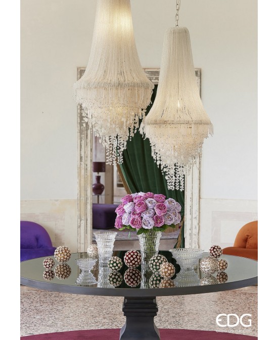 Jarrón Strati Ciotola H13xD26xC5 Natural Decoración Estilo Orgánico