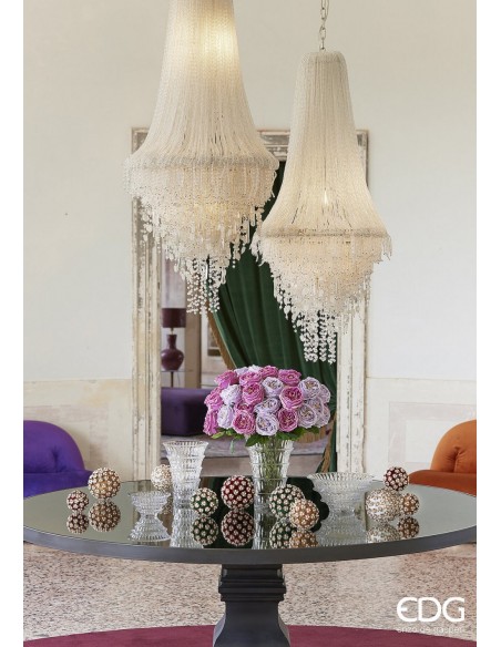 Jarrón Strati Ciotola H13xD26xC5 Natural Decoración Estilo Orgánico