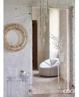 Jarrón Strati Ciotola H13xD26xC5 Natural Decoración Estilo Orgánico