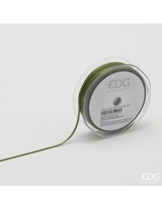 Cinta de Envoltorio Nastro Doppio Raso Verde 3 mm 100 metros Calidad Premium