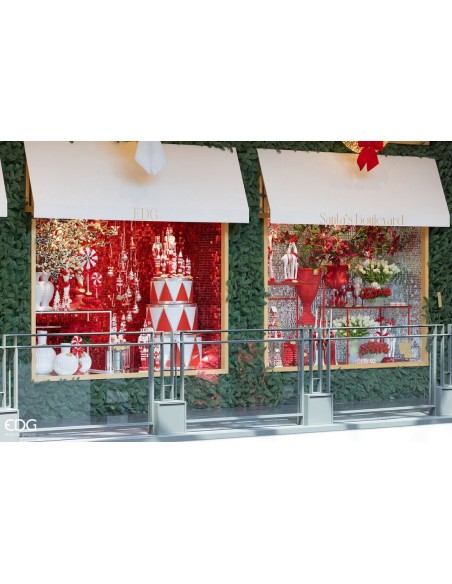 Cortina de brillo cuadrada borgoña 30x30 cm para decoración de eventos