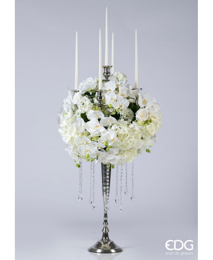 Vela Tallo Ivory 400 mm Alto 22 mm Diámetro Vela Decorativa Elegante