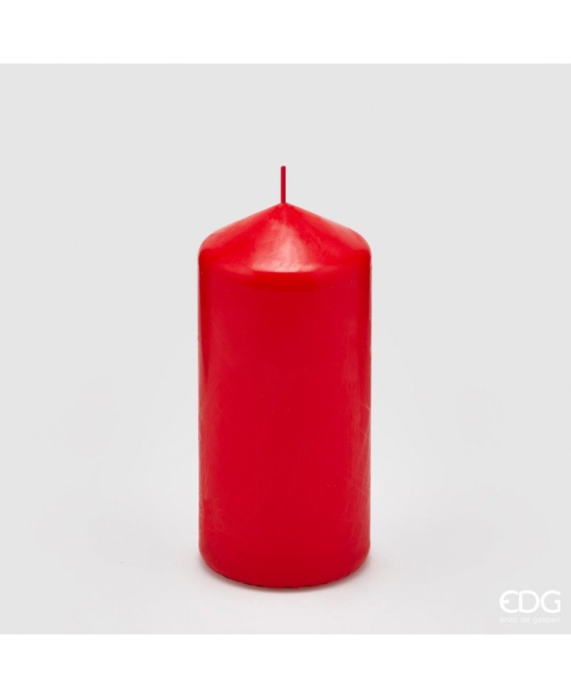 Vela Cass Mocc Cilíndrica Roja 15x6.8 cm Vela Decorativa para Interiores