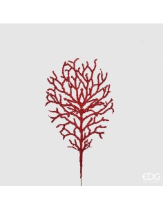 Rama Coral Rojo 40 cm Decoración Natural y Vibrante