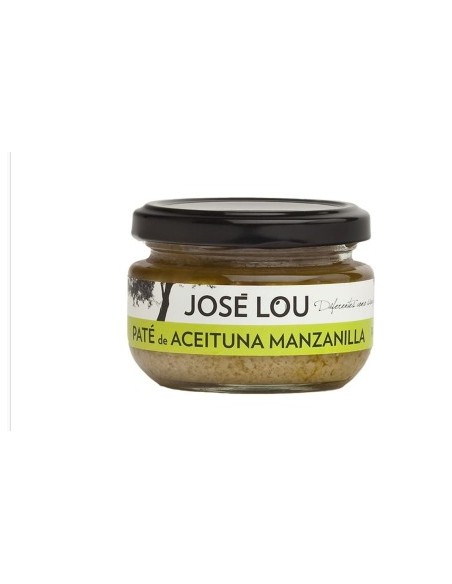 PATE JOSE LOU ACEITUNA MANZANILLA FCO. 110 G