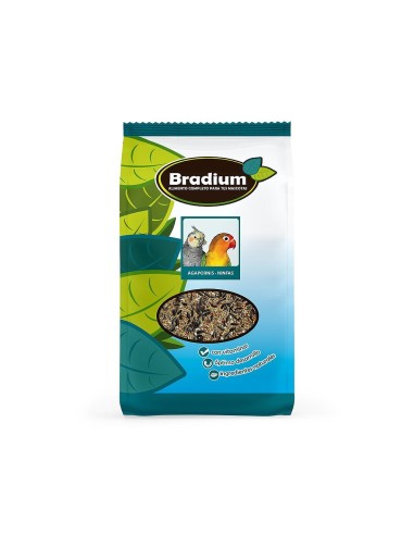 BRADIUM MIXTURA AGAPORNIS Y NINFAS BIG 4000GR APROX