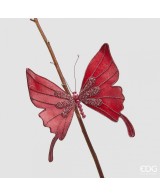 Mariposa con Clip D23 Roja Decorativa | Clip Fácil y Resistente