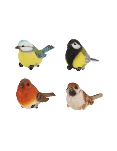 Maceta Pájaro 4,4x10,3x6,1 cm Decorativa para Plantas Interiores y Jardín