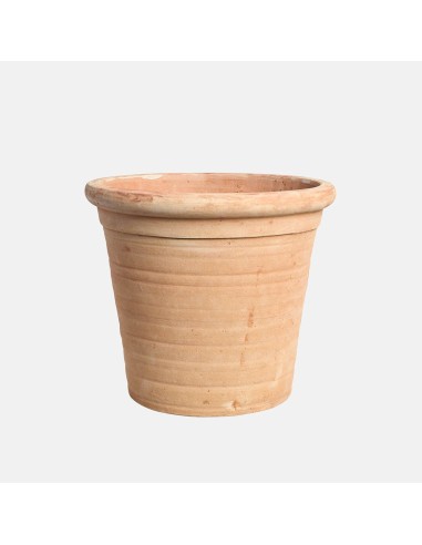Maceta Cónico Mediterráneo 55x48cm Terracota | Diseño Artesanal para Jardín e Interior