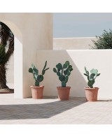 Maceta Cónico Mediterráneo 55x48cm Terracota | Diseño Artesanal para Jardín e Interior