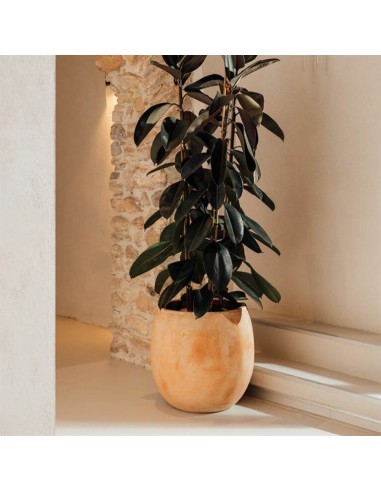 Campana Ovo 40x40cm Terracota | Decoración Mediterránea para Jardín e Interior