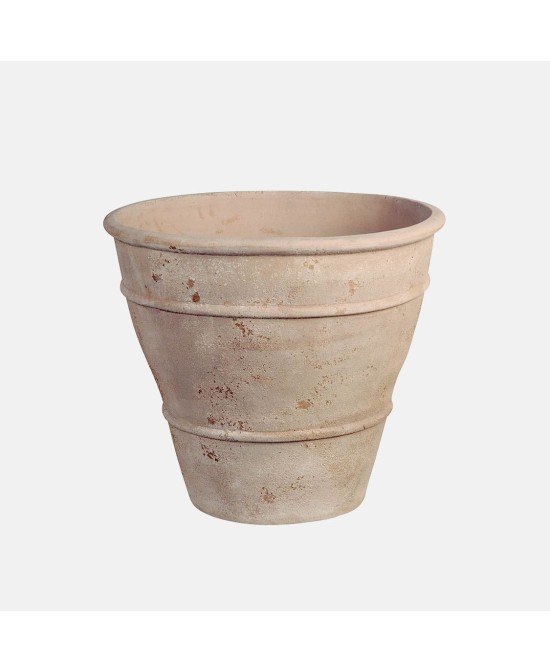 Maceta Campana Ágora 25x20cm Antic Terracota Rústica para Jardín e Interior