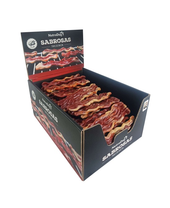 TIRA BACON S NUTRADOG - Snack Natural y Nutritivo para Perros