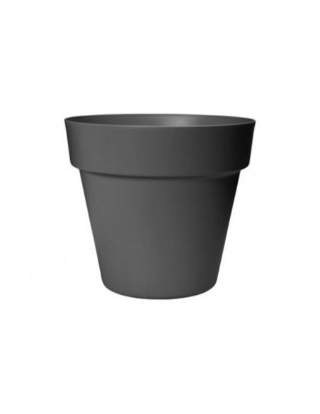 Maceta Paris 18cm Antracita | Elegante y resistente para interiores y exteriores