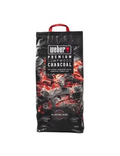 Carbón Weber 5kg  Encendido Rápido y Duración Prolongada para Barbacoas

