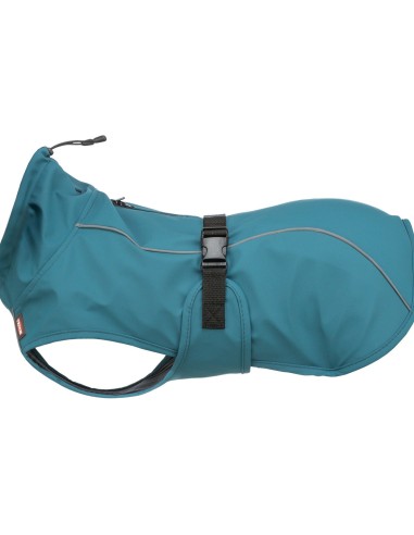 Impermeable Vimy para perros XS azul resistente y cómodo