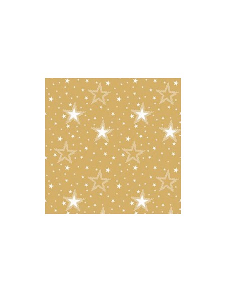 Servilleta 33 Night Sky White Gold FSC MIX elegante y sostenible