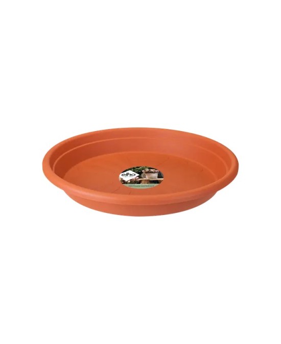 Plato Redondo Universal Tierra 19cm  Protección y Estilo para Macetas | Endanea Garden

