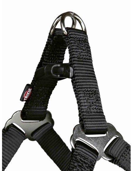 Petral New Premium 80-100 cm 25 mm Grafito arnés para perros grandes cómodo y resistente