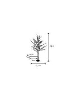 Árbol de Luces LED Blanco 288 con Temporizador | Decoración Navideña Interior y Exterior | Endanea Garden