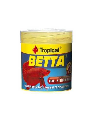 Alimento Líquido BETTA 50ML para Peces Betta y Ornamentales