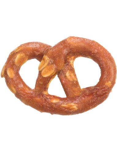 Mini Pretzel a Granel con Pollo 6x4cm Snack Natural para Perros