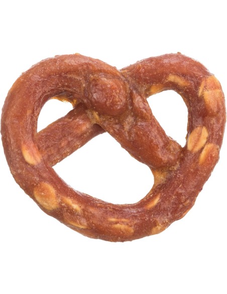 Mini Pretzel a Granel con Pollo 6x4cm Snack Natural para Perros