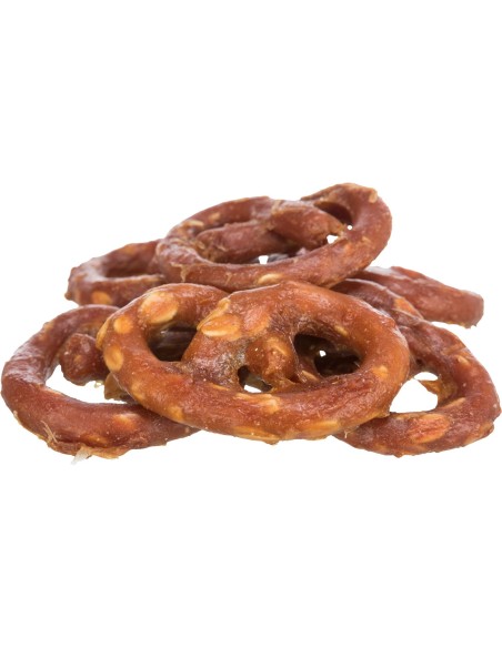 Mini Pretzel a Granel con Pollo 6x4cm Snack Natural para Perros