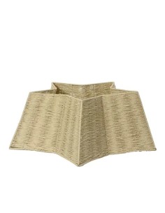 Base de Árbol Navideño D71xH28cm Marrón Claro | Soporte Estable y Duradero