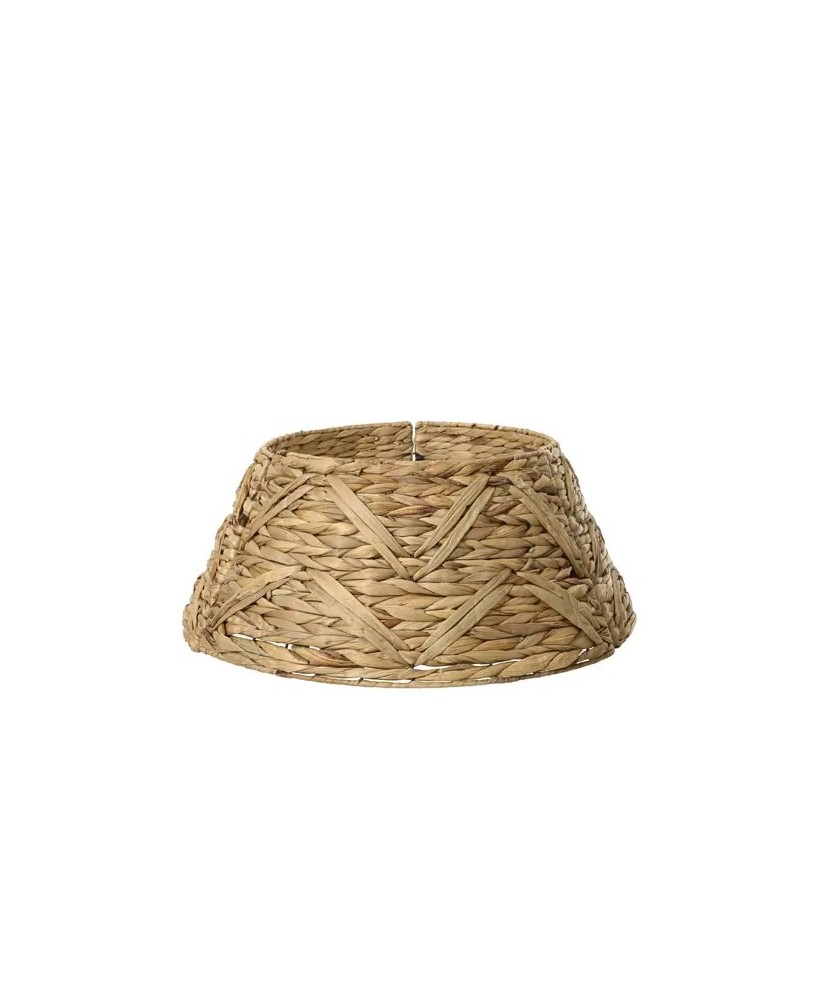 Base para árbol de Navidad marrón 70 cm diámetro 28 cm altura soporte robusto y estable