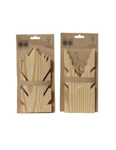 Estrella de Papel Natural 40 cm Decoración Navideña Artesanal 2