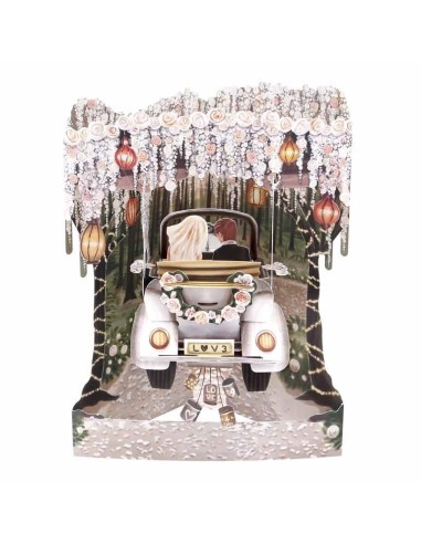 Postal Swing Amor Para Siempre tarjeta decorativa romántica para regalos y colecciones