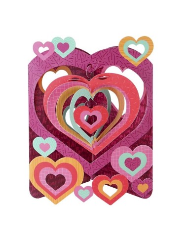 Postal Swing Love tarjeta decorativa romántica para regalar y decorar
