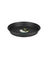 Plato GB 17 cm Negro para Macetas Pequeñas | Endanea Garden