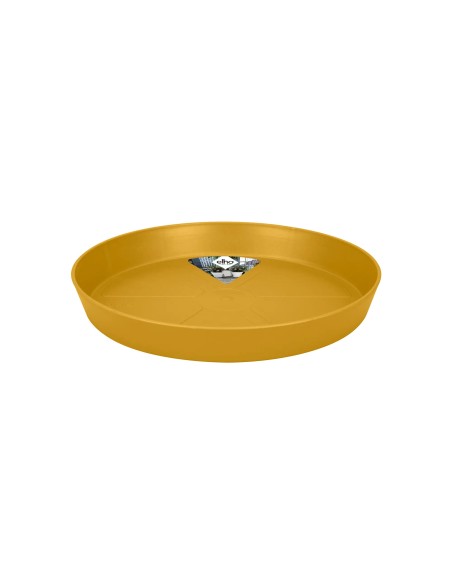 Plato Loft Redondo 14cm Amarillo  Complemento Funcional y Decorativo | Endanea Garden