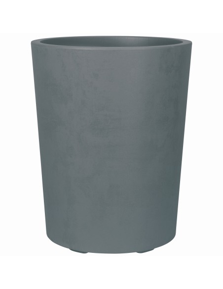 Maceta Vaso Alto Millenium R RA 54cm Gris Ceniza | Diseño Moderno | Endanea Garden