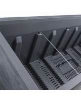 Jardinera Millennium R RA 79cm Gris Ceniza | Jardineras Resistentes | Endanea Garden