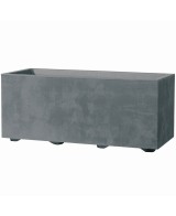 Jardinera Millennium R RA 59cm Gris Ceniza | Jardinera Moderna y Resistente | Endanea Garden