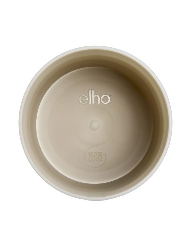 Maceta Redonda 16 cm Beige Arenaria Degradado | Endanea Garden