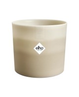 Maceta Redonda 18 cm Beige Arenaria Degradado | Endanea Garden