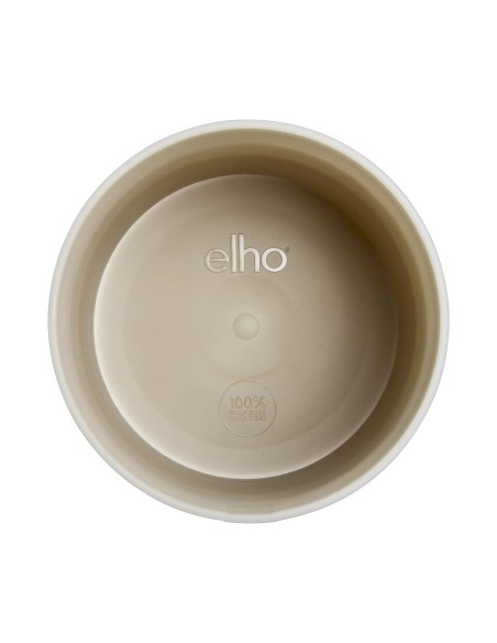 Maceta Redonda 18 cm Beige Arenaria Degradado | Endanea Garden